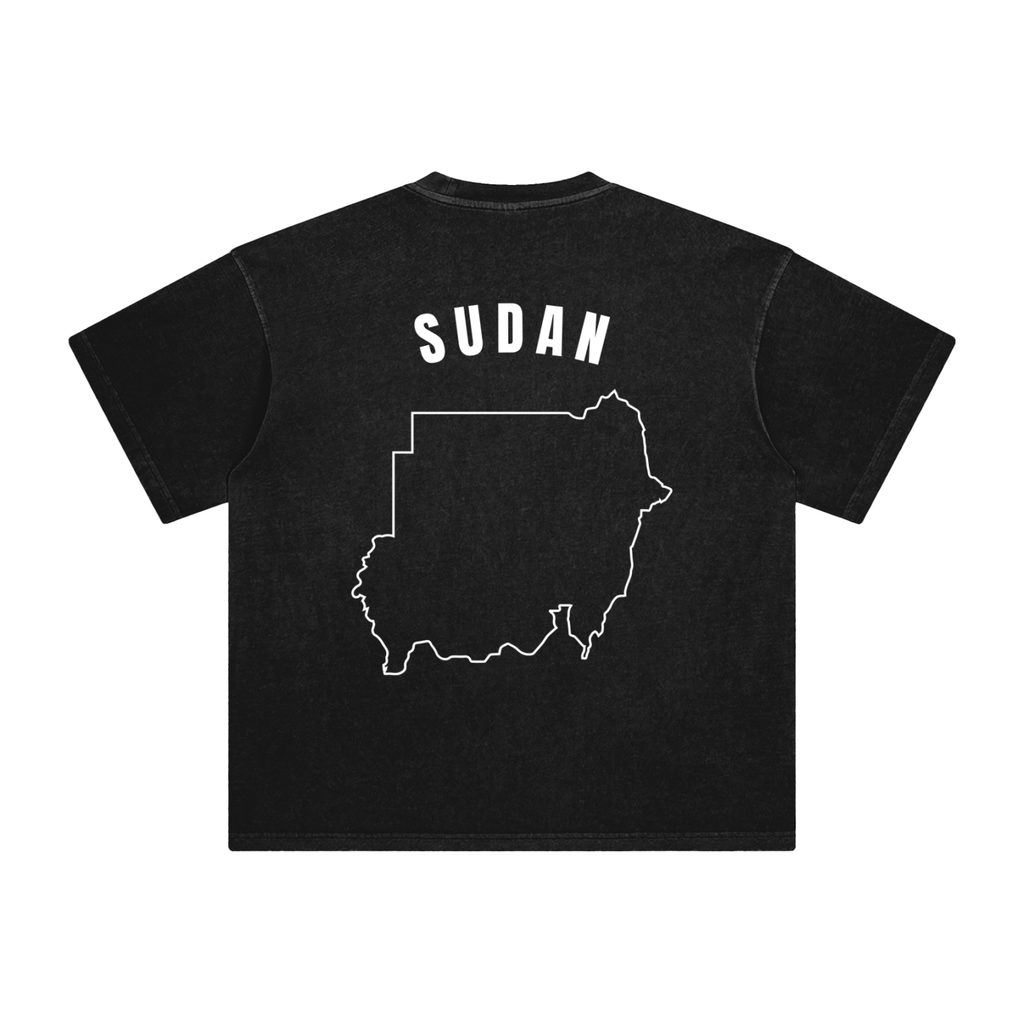 UGIVE. “Sudan” Oversized Washed T-Shirt