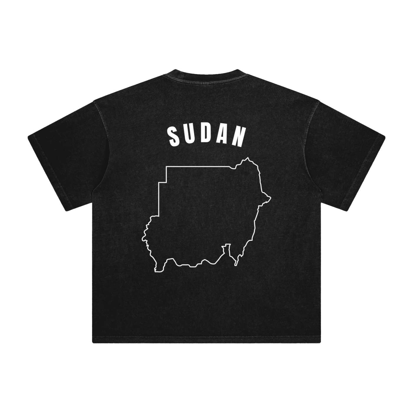 UGIVE. “Sudan” Oversized Washed T-Shirt