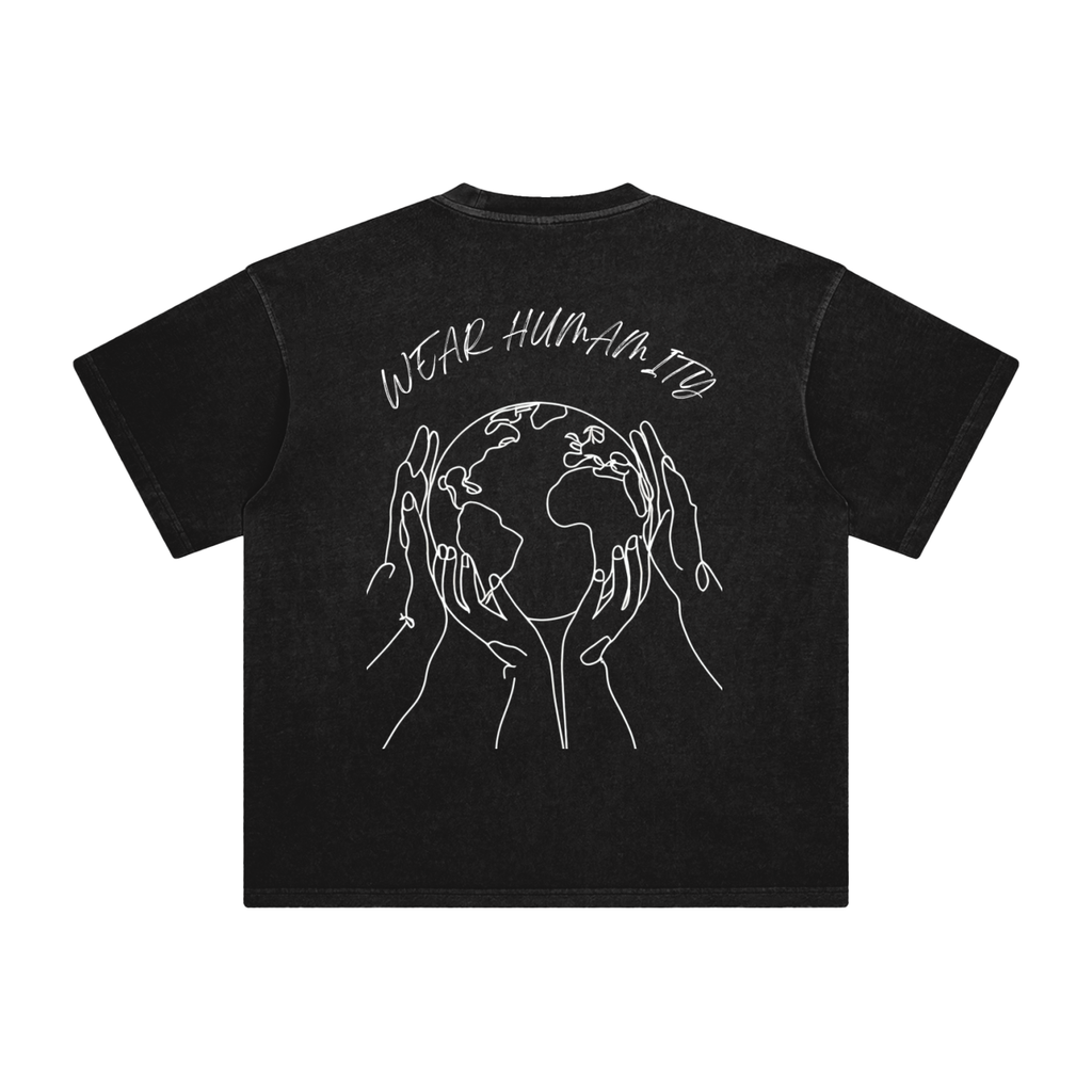 UGIVE. Wear Humanity Oversized Washed T-Shirt