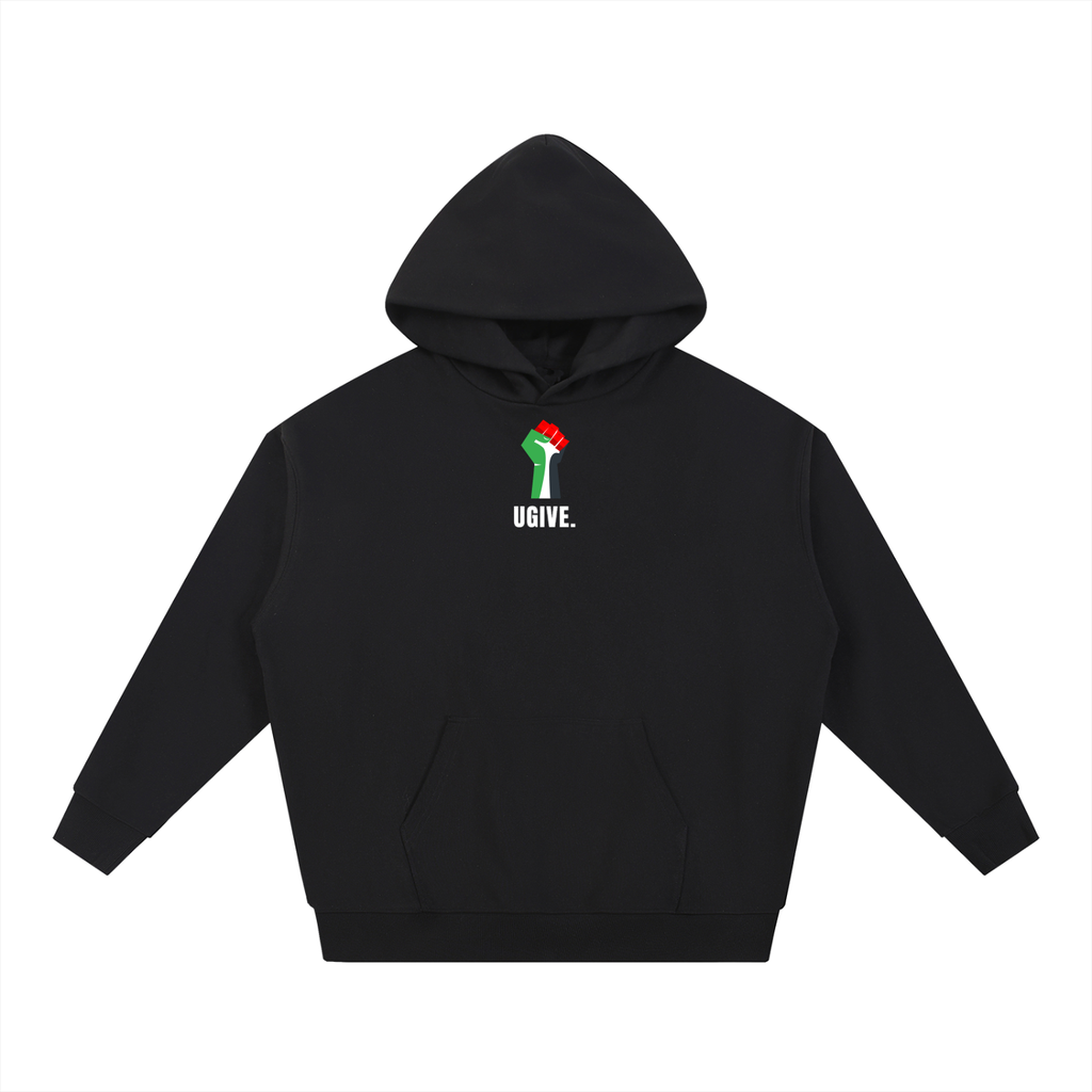 UGIVE. “Palestine” Essential Heavyweight Hoodie| Nations of Strength Collection