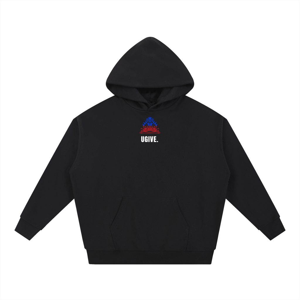 UGIVE. “Haiti” Essential Heavyweight Hoodie| Nations of Strength Collection
