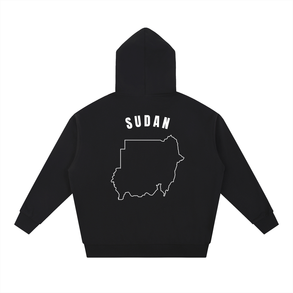UGIVE. “Sudan” Essential Heavyweight Hoodie| Nations of Strength Collection