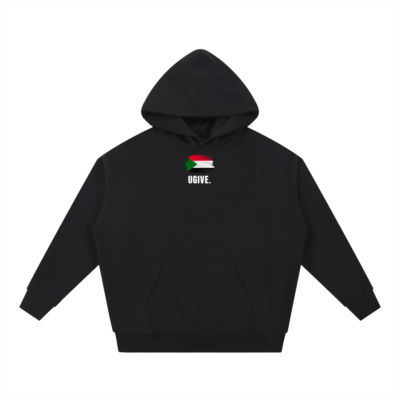 UGIVE. “Sudan” Essential Heavyweight Hoodie| Nations of Strength Collection