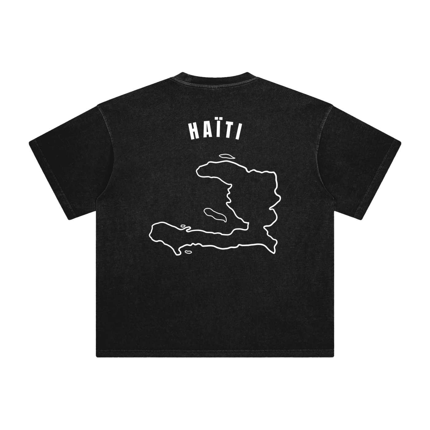 UGIVE,Haïti T-shirt,Haiti shirt ,streetwear with purpose,vintage black tee,oversized streetwear,minimalist graphic tee,charity clothing brand,humanitarian fashion,map shirt