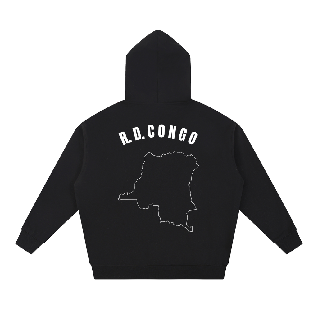 UGIVE. “R.D.Congo” Essential Heavyweight Hoodie| Nations of Strength Collection