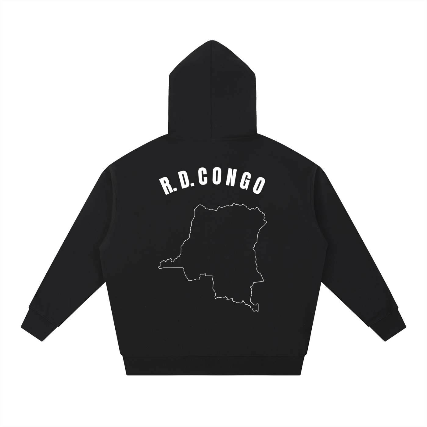 UGIVE. “R.D.Congo” Essential Heavyweight Hoodie| Nations of Strength Collection
