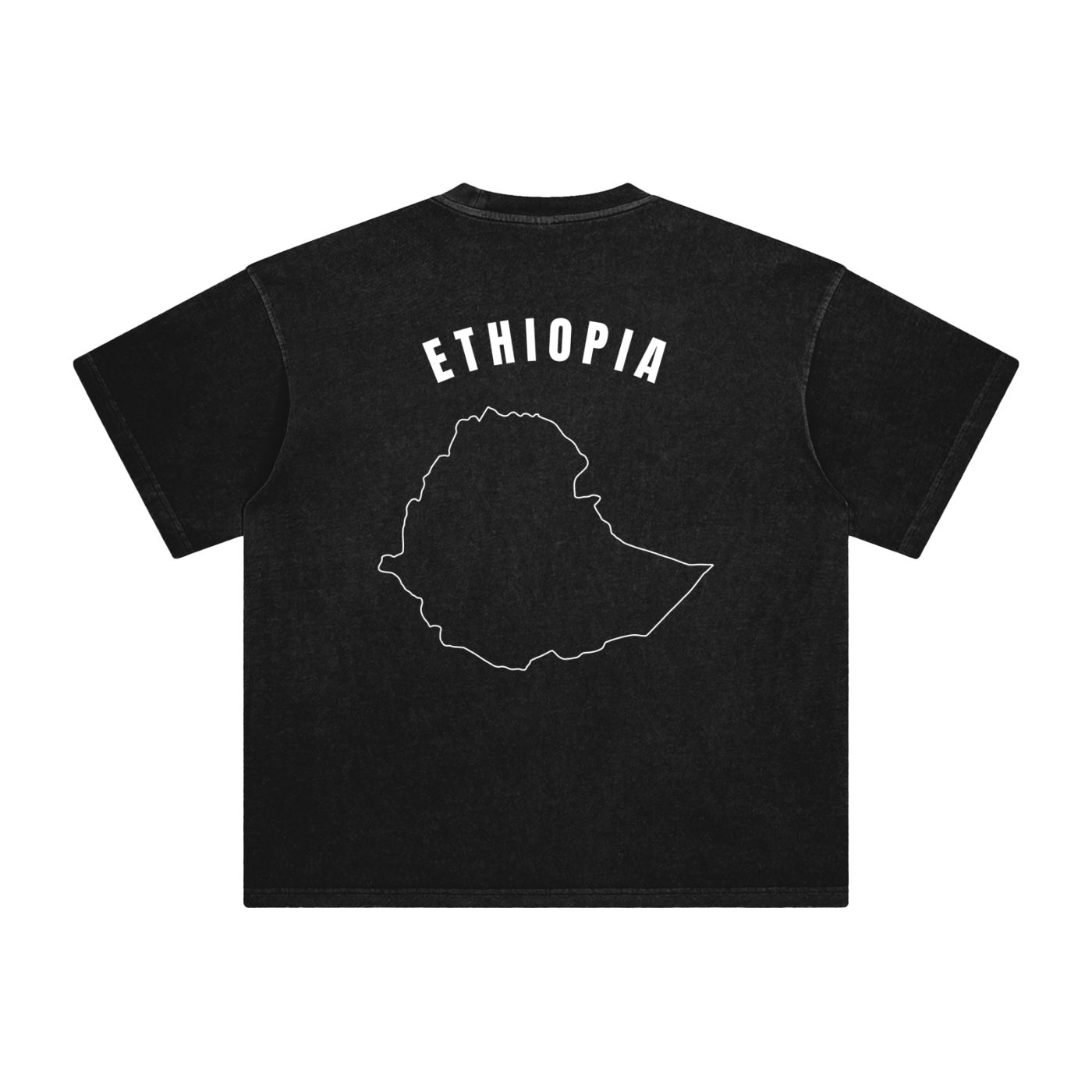 UGIVE. “Ethiopia” Oversized Washed T-Shirt