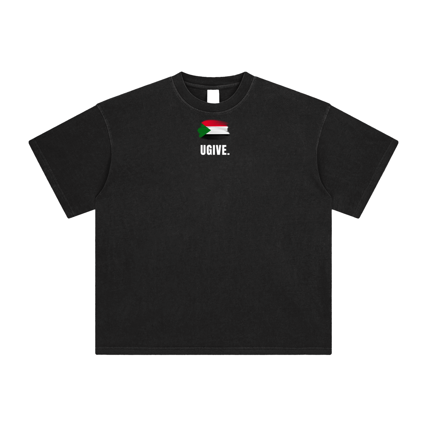 UGIVE. “Sudan” Oversized Washed T-Shirt