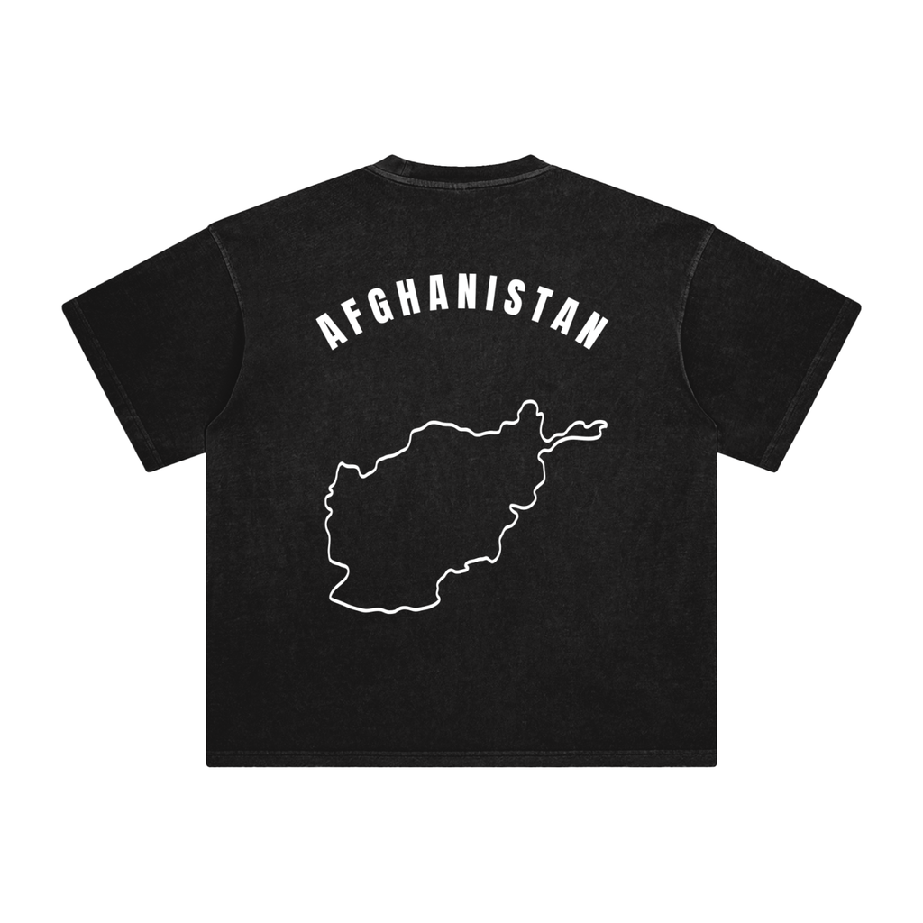 UGIVE. “Afghanistan” Oversized Washed T-Shirt