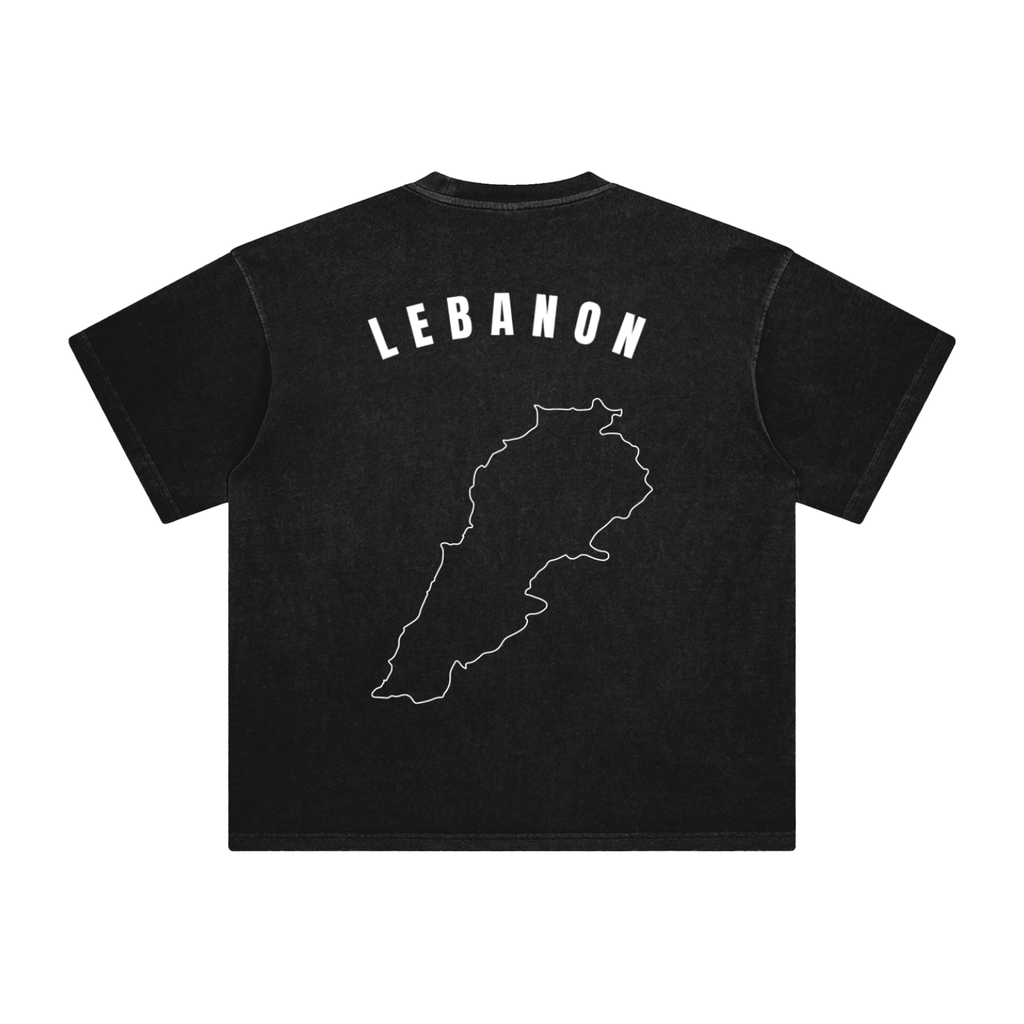 UGIVE. “Lebanon” Oversized Washed T-Shirt